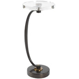 Waveney Drink Table, Bronze-Furniture - Accent Tables-High Fashion Home