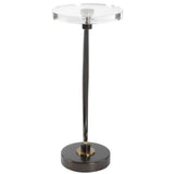 Waveney Drink Table, Bronze-Furniture - Accent Tables-High Fashion Home