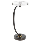Waveney Drink Table, Bronze-Furniture - Accent Tables-High Fashion Home