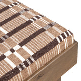 Kubi Accent Stool, Sandhill Cocoa by Four Hands