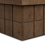 Kubi Accent Stool, Sandhill Cocoa by Four Hands