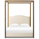 Jodie Canopy Bed, Laughlin Bone by Amber Lewis x Four Hands