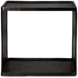 Derwent Side Table, Dark Nickel-Furniture - Accent Tables-High Fashion Home