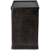Derwent Side Table, Dark Nickel-Furniture - Accent Tables-High Fashion Home
