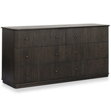 Ona 6 Drawer Dresser, Smoked Black by Four Hands