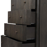 Ona Tall Dresser, Smoked Black by Four Hands