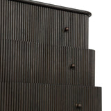 Ona Tall Dresser, Smoked Black by Four Hands