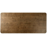 Morley Dining Table, Rye Medium Burl