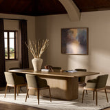 Morley Dining Table, Rye Medium Burl