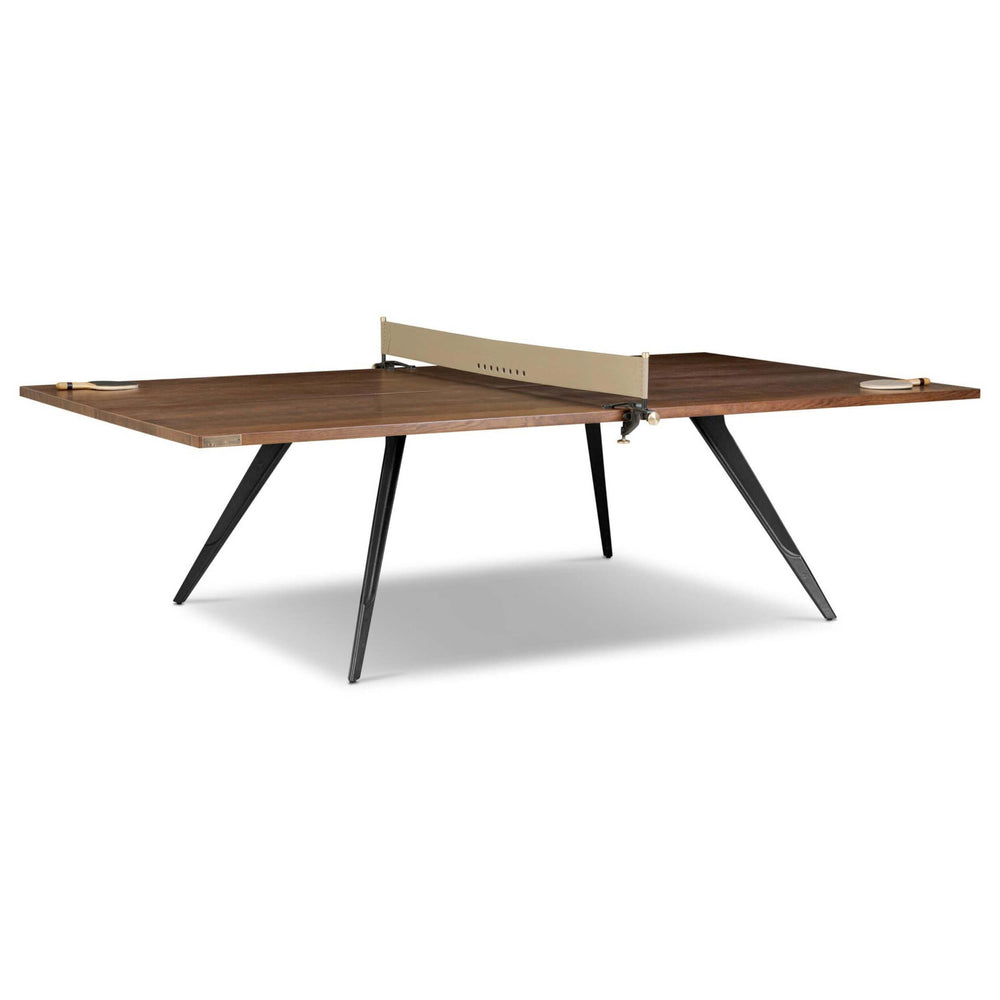 District Eight Ping Pong Table, Smoked Oak by Four Hands