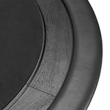 District Eight Poker Table, Black by Four Hands-Furniture - Accent Tables-High Fashion Home