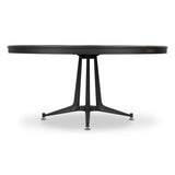 District Eight Poker Table, Black by Four Hands-Furniture - Accent Tables-High Fashion Home