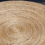 Rora Round Coffee Table, Natural-Furniture - Accent Tables-High Fashion Home