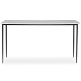 Nightfall Console Table, Black/White-Furniture - Accent Tables-High Fashion Home