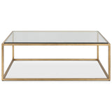 Bravura Coffee Table, Gold