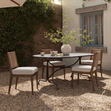 Lenoir Outdoor Dining Table, Disstressed Bronze by Four Hands