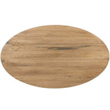 Bibianna Oval Dining Table, Blush Marble by Four Hands