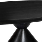 Bibianna Oval Dining Table, Black Marble by Four Hands