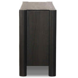 Ezri 4 Door Sideboard, Black Oak by Four Hands