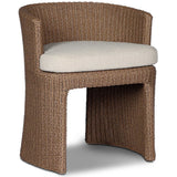Thora Outdoor Dining Chair, Vada Cream by Four Hands
