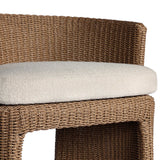 Thora Outdoor Dining Chair, Vada Cream by Four Hands