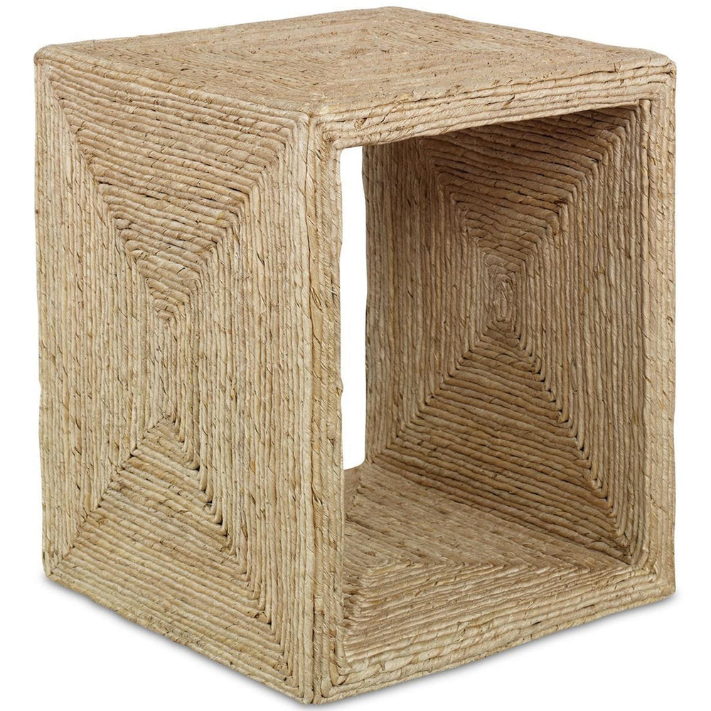 Rora Side Table, Natural-Furniture - Accent Tables-High Fashion Home
