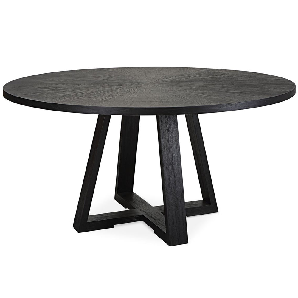 Gidran Large Dining Table, Black
