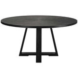 Gidran Large Dining Table, Black