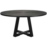 Gidran Large Dining Table, Black