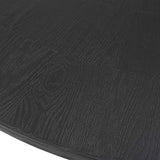 Gidran Large Dining Table, Black