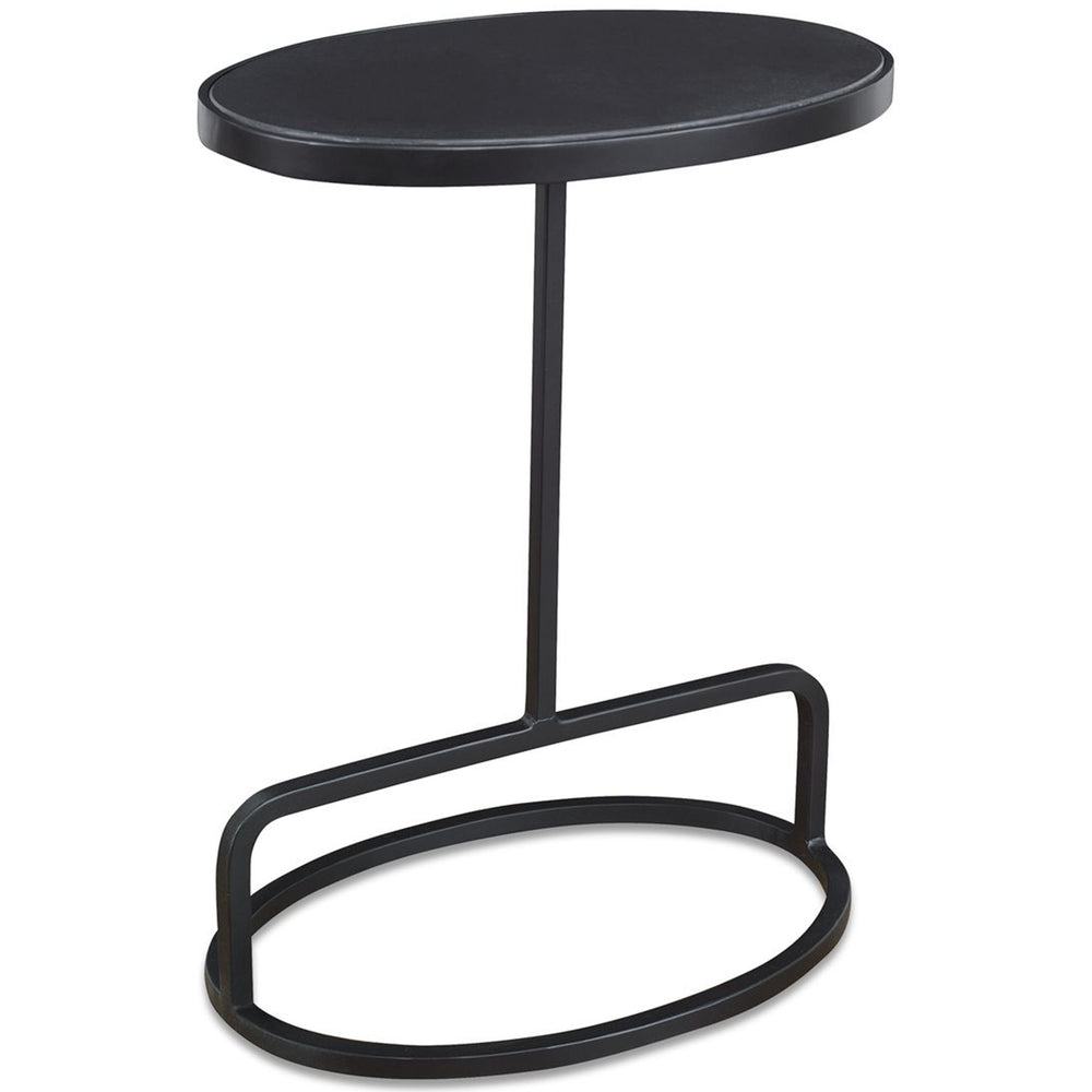Jessenia Accent Table, Black
