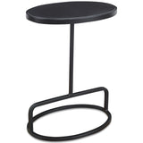 Jessenia Accent Table, Black