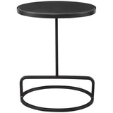 Jessenia Accent Table, Black