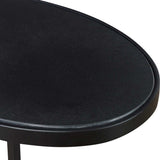 Jessenia Accent Table, Black