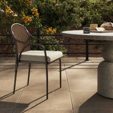 Graciela Outdoor Dining Chair, Cream, Set of 2 by Four Hands
