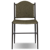Abel Outdoor Dining Chair, Faux Olive Hyacinth by Four Hands — FRT_1