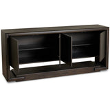 Zaki Sideboard, Smoked Black by Four Hands