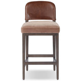 Ryver Counter Stool, Monte Mushroom by Four Hands