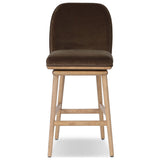 Camden Swivel Counter Stool, Surrey Mink by Four Hands — FRT_1