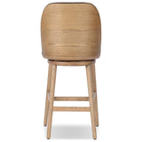 Camden Swivel Counter Stool, Surrey Mink by Four Hands — BCK_1
