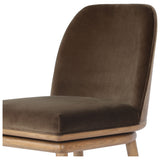 Camden Swivel Counter Stool, Surrey Mink by Four Hands — DET_1