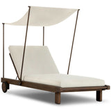Polima Outdoor Chaise, Vergo Cream by Four Hands