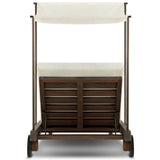 Polima Outdoor Chaise, Vergo Cream by Four Hands