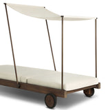 Polima Outdoor Chaise, Vergo Cream by Four Hands