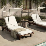 Polima Outdoor Chaise, Vergo Cream by Four Hands