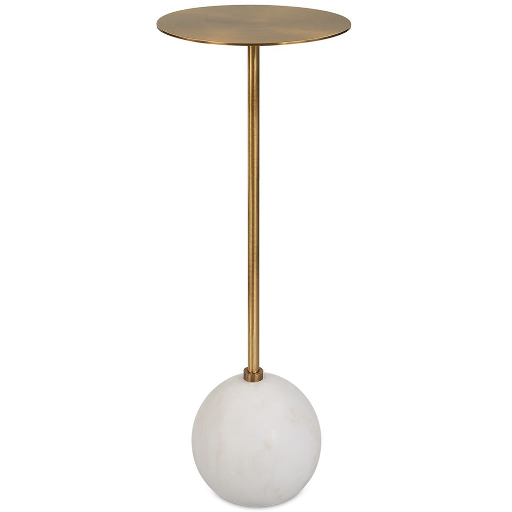 Gimlet Drink Table, White