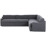 Aurelia 3 Piece Sectional, Broadway Denim by Amber Lewis x Four Hands