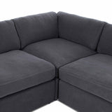 Aurelia 3 Piece Sectional, Broadway Denim by Amber Lewis x Four Hands