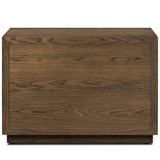 Salta Nightstand, Brown Oak Thin Oyster by Four Hands