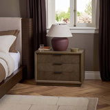 Salta Nightstand, Brown Oak Thin Oyster by Four Hands